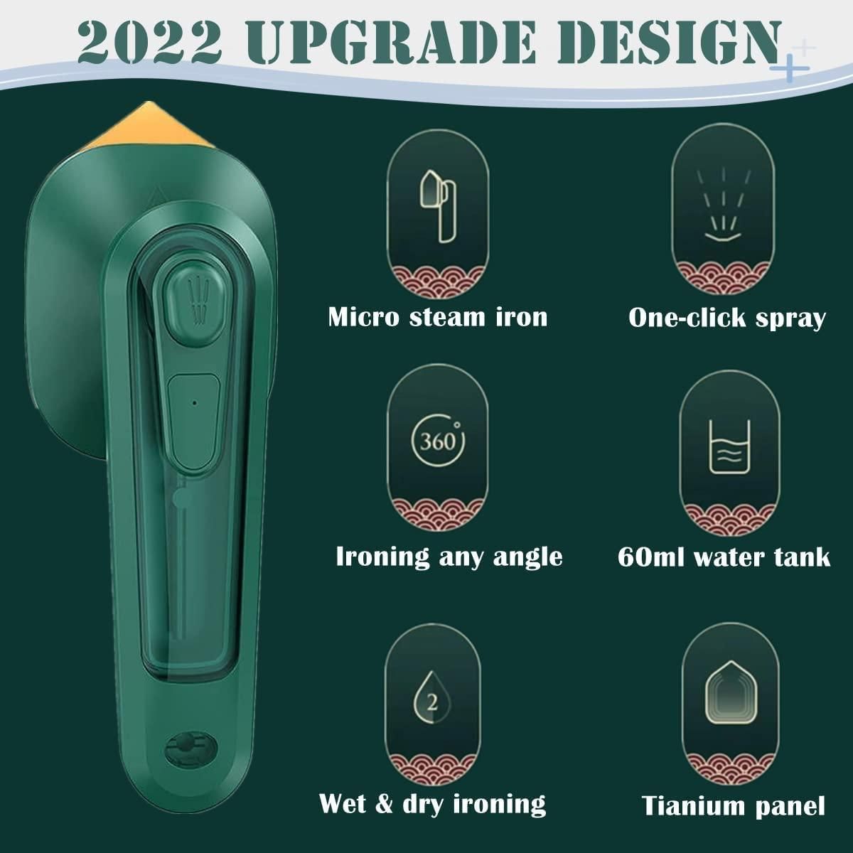 Mini Handheld Travel Steamer – Portable Iron for Clothes