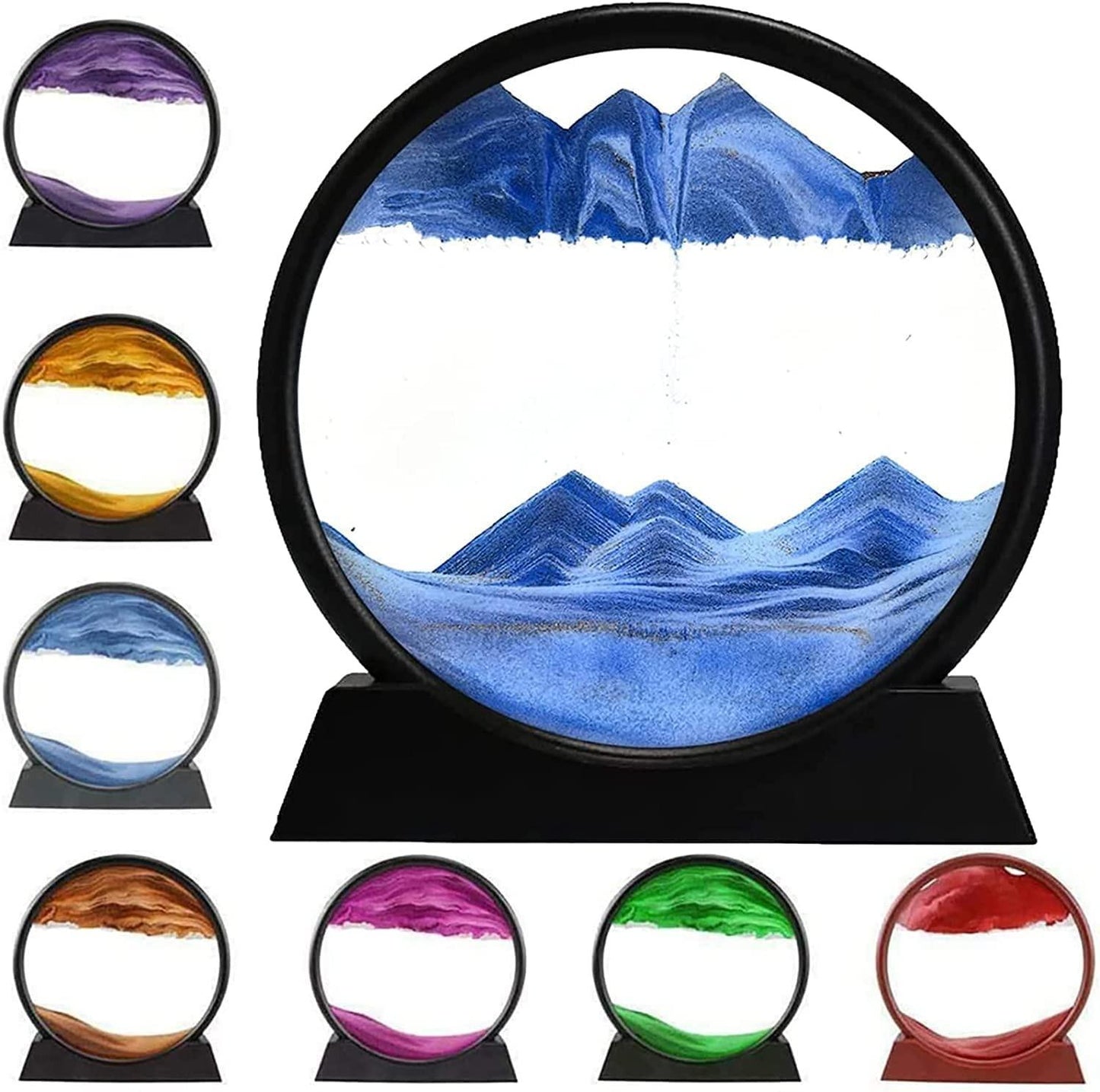 3D Deep Sea Moving Sand Art – Kinetic Sandscape Decor