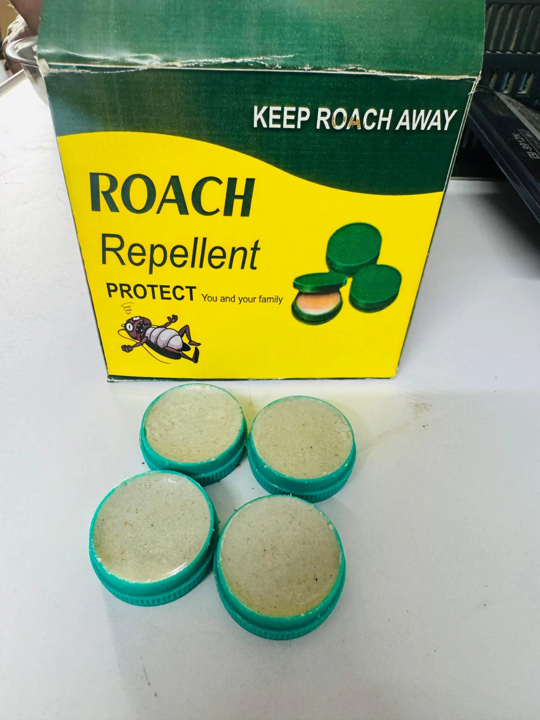 24pcs ( 12pcs +12 pcs ) Cockroach Powder or Gel Bait – Best for Kitchen, Home & Office