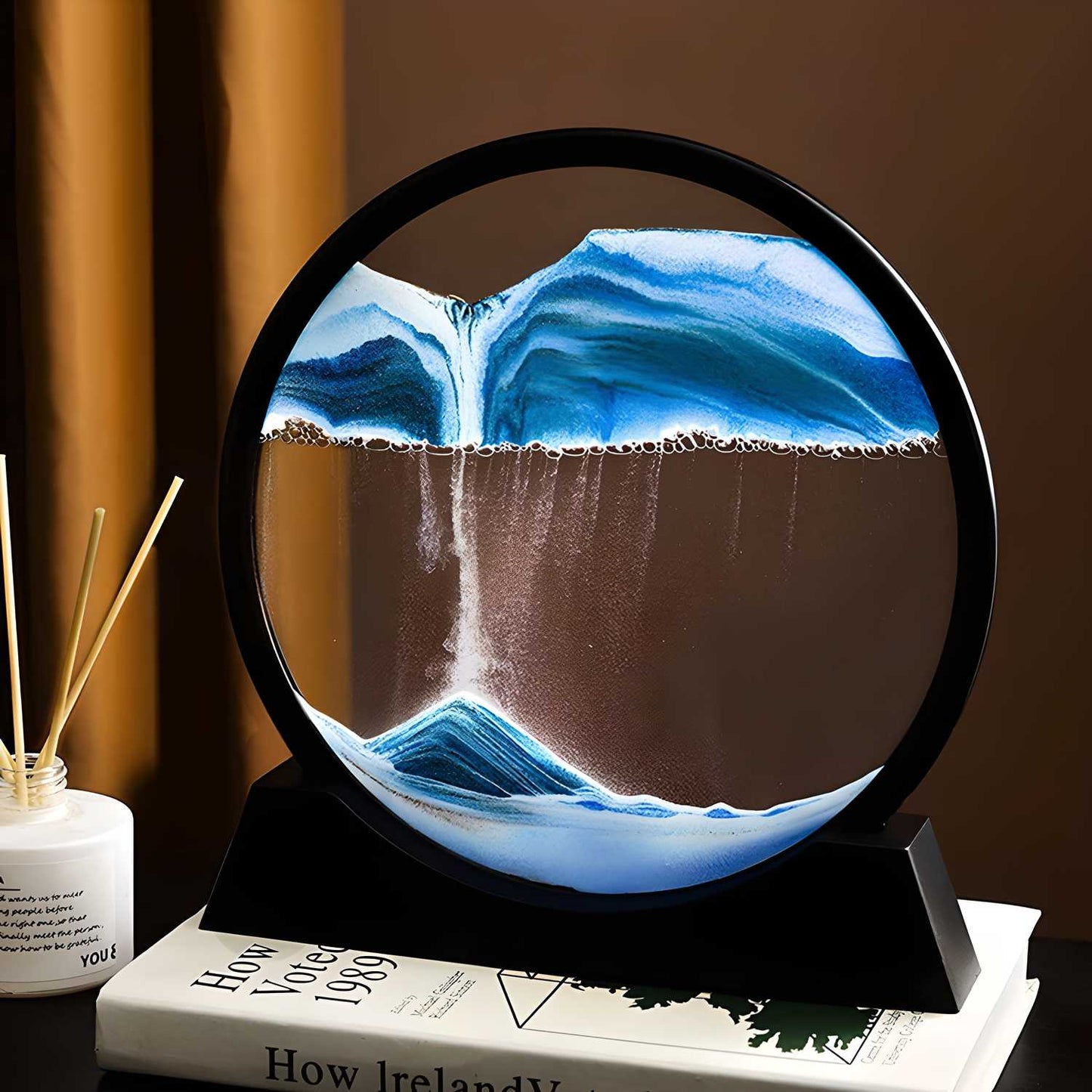 3D Deep Sea Moving Sand Art – Kinetic Sandscape Decor