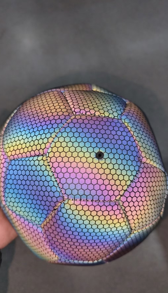 Holographic Glow in the Dark Football