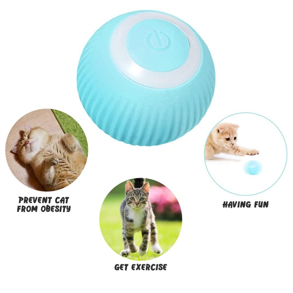 Smart LED 360° Rotating Cat Toy – The Ultimate Interactive Playtime Companion