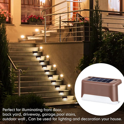 LumaGlow™ Solar Deck Lights – Outdoor Ambience Redefined