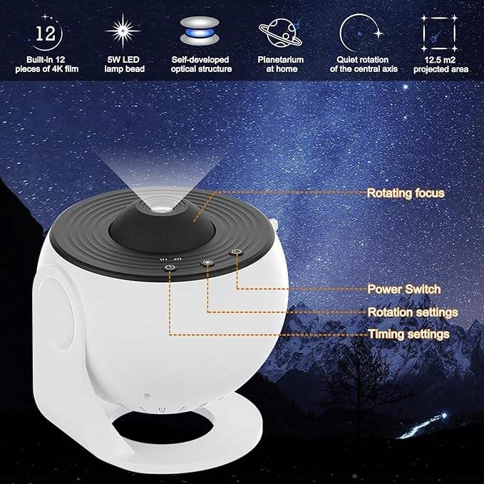 Planetarium Star Globe Projector