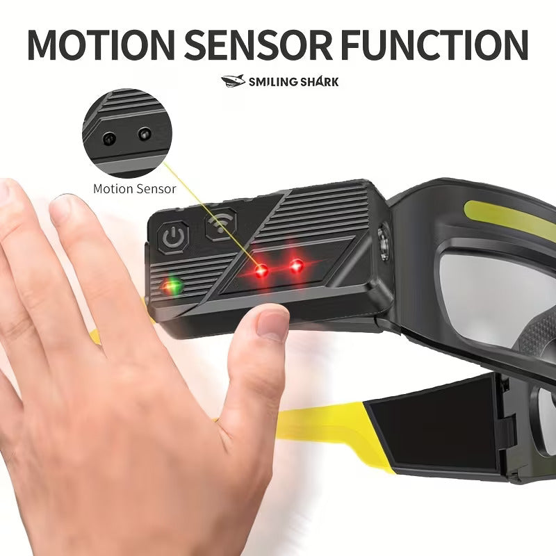 Multifunctional Glasses With LED Light