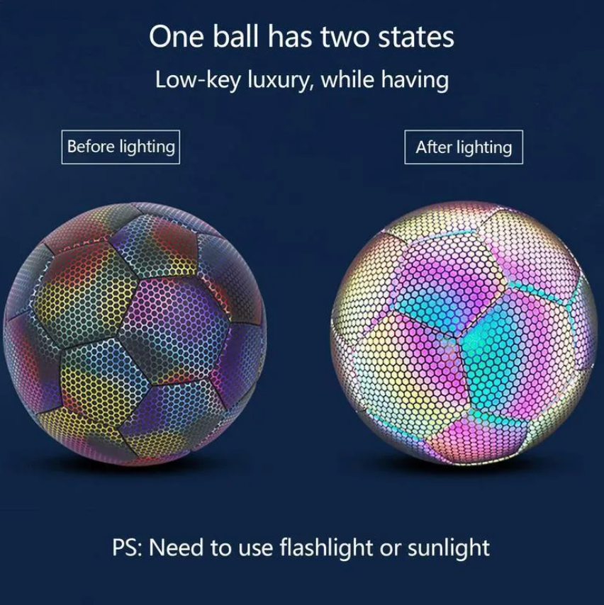 Holographic Glow in the Dark Football